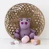 Charger l'image dans la galerie, Kit amigurumi Hooked Hugo l'hippopotame orchid
