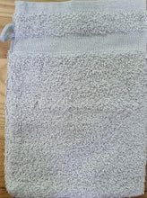 Charger l'image dans la galerie, Gant de toilette éponge à broder 100 % coton 15 x 21 cm