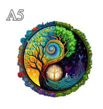 Charger l'image dans la galerie, Puzzle en bois arbre de vie