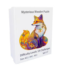 Charger l'image dans la galerie, Puzzle en bois la renarde