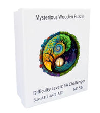 Charger l'image dans la galerie, Puzzle en bois arbre de vie