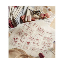 Charger l'image dans la galerie, Etude de points en broderie traditionnelle