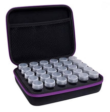 Charger l'image dans la galerie, Malette organisatrice avec 30 boites pour broderie diamant bleu ou violet