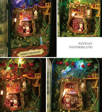 Charger l'image dans la galerie, Boîte lumineuse théâtre lapins 3 modèles.