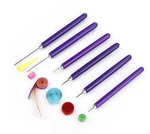 Charger l'image dans la galerie, Lot de 6 outils stylets pour quilling.