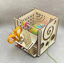 Charger l'image dans la galerie, Coffre organisateur tout en un spécial tricot et crochet