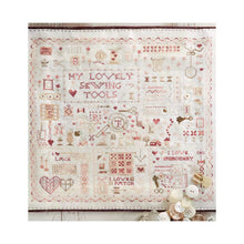 Charger l'image dans la galerie, Etude de points en broderie traditionnelle