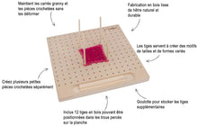 Charger l'image dans la galerie, Bloqueur bois Milward pour projets crochet ou tricot
