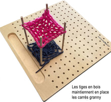 Charger l'image dans la galerie, Bloqueur bois Milward pour projets crochet ou tricot