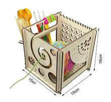Charger l'image dans la galerie, Coffre organisateur tout en un spécial tricot et crochet