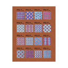 Charger l'image dans la galerie, Motifs géométriques en broderie Bargello et point de croix