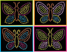 Charger l'image dans la galerie, kit créatif de 4 papillon à sequins