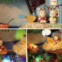 Charger l'image dans la galerie, Boîte lumineuse théâtre lapins 3 modèles.