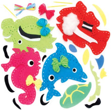 Charger l'image dans la galerie, Kit couture feutrine animaux de la mer