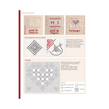 Charger l'image dans la galerie, Etude de points en broderie traditionnelle