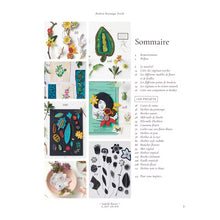 Charger l'image dans la galerie, Broderie botanique textile