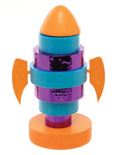 Charger l'image dans la galerie, Kit fusée en bois à empiler