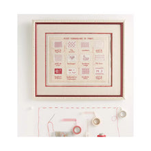 Charger l'image dans la galerie, Etude de points en broderie traditionnelle