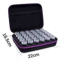 Charger l'image dans la galerie, Malette organisatrice avec 30 boites pour broderie diamant bleu ou violet