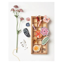 Charger l'image dans la galerie, Broderie botanique textile