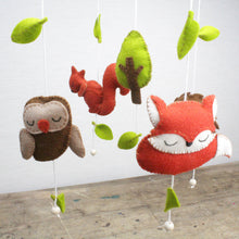 Charger l'image dans la galerie, Kit feutrine Hardicraft - chaîne pour mobile animaux forêt