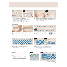 Charger l'image dans la galerie, 88 motifs de broderie Kogin.