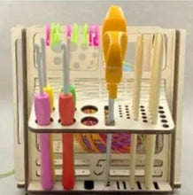 Charger l'image dans la galerie, Coffre organisateur tout en un spécial tricot et crochet