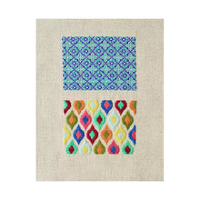 Charger l'image dans la galerie, Motifs géométriques en broderie Bargello et point de croix