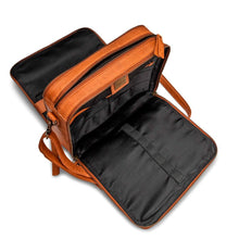 Charger l'image dans la galerie, Sac à bandoulière en cuir CATHY MUUD whisky