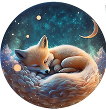 Charger l'image dans la galerie, Puzzle en bois renard endormi