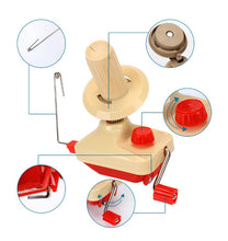 Charger l'image dans la galerie, Enrouleur manuel pour pelote de laine