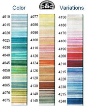 Charger l'image dans la galerie, Fils Mouliné 417 Color variation 36 couleurs