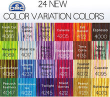 Charger l'image dans la galerie, Fils Mouliné 417 Color variation 36 couleurs