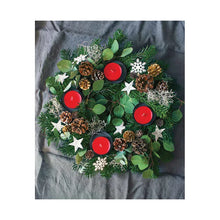 Charger l'image dans la galerie, Couronnes et déco de Noël nature