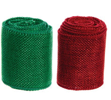 Charger l'image dans la galerie, Rouleaux toile de jute Noel