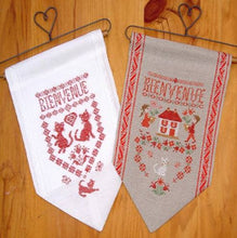 Charger l'image dans la galerie, DIAGRAMME POINT DE CROIX ABC COLLECTION BIENVENUE