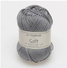 Charger l'image dans la galerie, Fil à tricoter GOHANDMADE SOFT 50 g 9 couleurs.