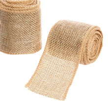 Charger l'image dans la galerie, 2 rouleaux de toile de jute 4 et 6 cm