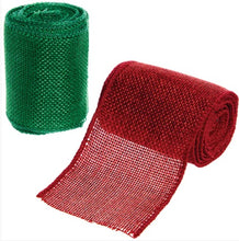 Charger l'image dans la galerie, Rouleaux toile de jute Noel