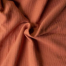 Charger l'image dans la galerie, Double gaze de coton unie BIO GOTS 135 cm 10 couleurs.