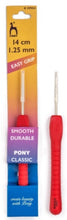 Charger l'image dans la galerie, Crochet manche Easy Grip Smooth durable de 0.75 à 1.75 mm Pony