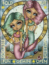 Charger l'image dans la galerie, Kit broderie diamant Gémeaux.