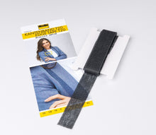 Charger l'image dans la galerie, Renfort de lisière (kantenband) 2 cm X 5 m noir ou blanc