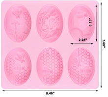 Charger l'image dans la galerie, Moule thème abeille en silicone