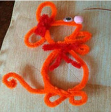 Charger l'image dans la galerie, 50 Fils chenille 30 cm mat ou brillant ou phosphorescent