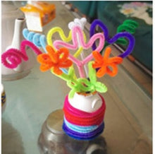 Charger l'image dans la galerie, 50 Fils chenille 30 cm mat ou brillant ou phosphorescent