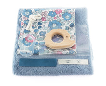 Charger l'image dans la galerie, Kit doudou lapinou Liberty + hérisson