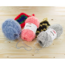 Charger l'image dans la galerie, Lot de 8 pelotes de fil polyester SPONGY pour éponge 50g 16 couleurs clair ou foncé