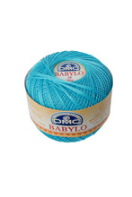 Charger l'image dans la galerie, Lot 10 pelotes Babylo 100 % coton grosseur 20 50 g 55 couleurs.