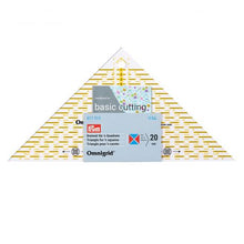 Charger l'image dans la galerie, Règle triangle rectangle 1/4 carre en cm